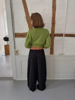 Design By Si Trina suitbukser med spændedetalje - Sort Best
