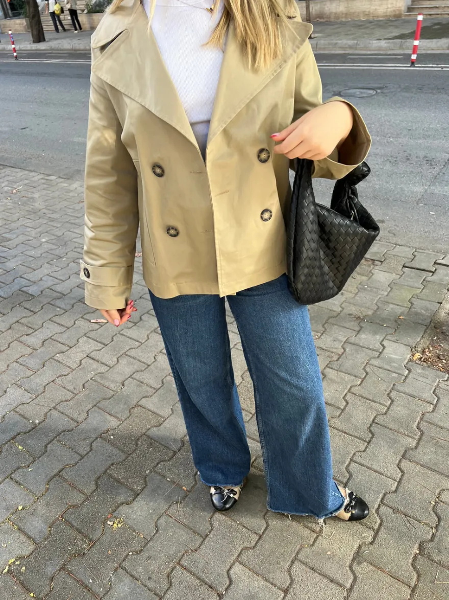 Design By Si Via jakke - Sand Discount