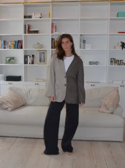 Design By Si Vivenne duo blazer - Beige/brun New