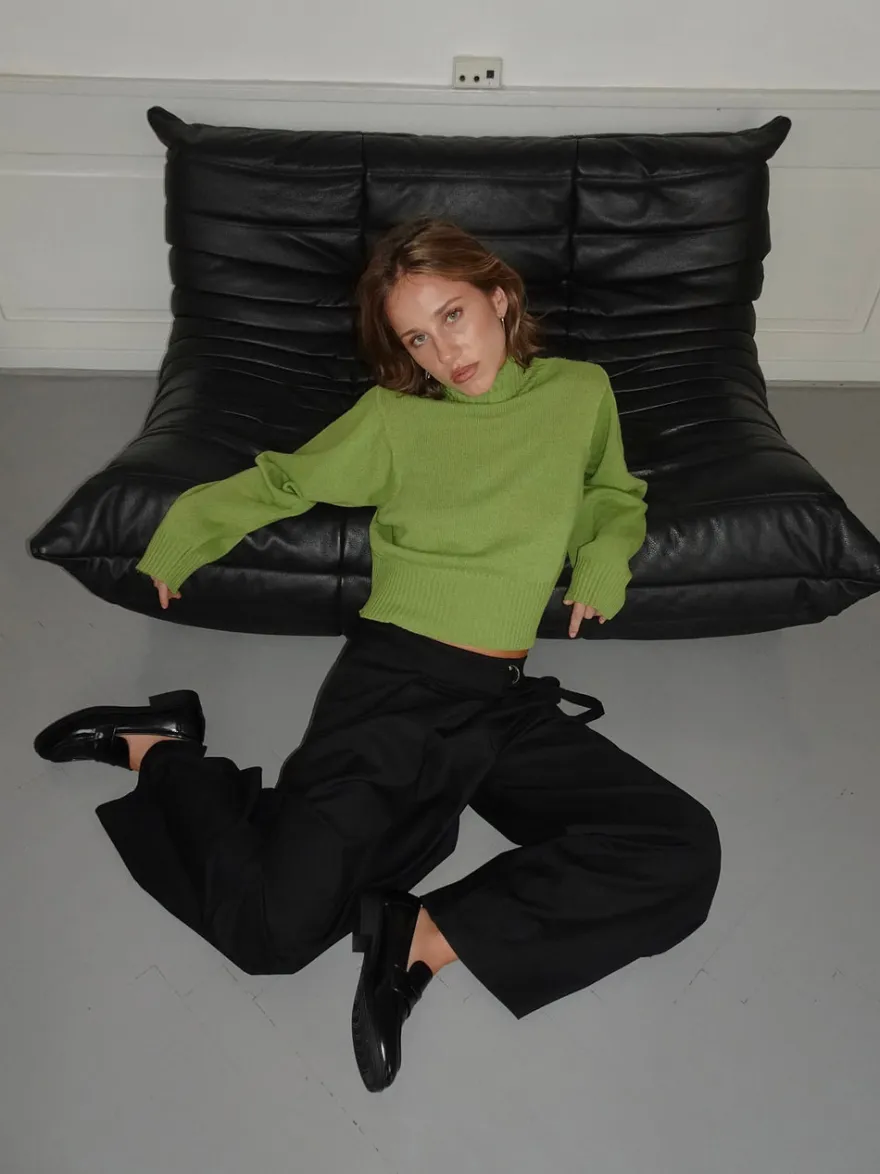 Design By Si Vivina turtleneck - Grøn New