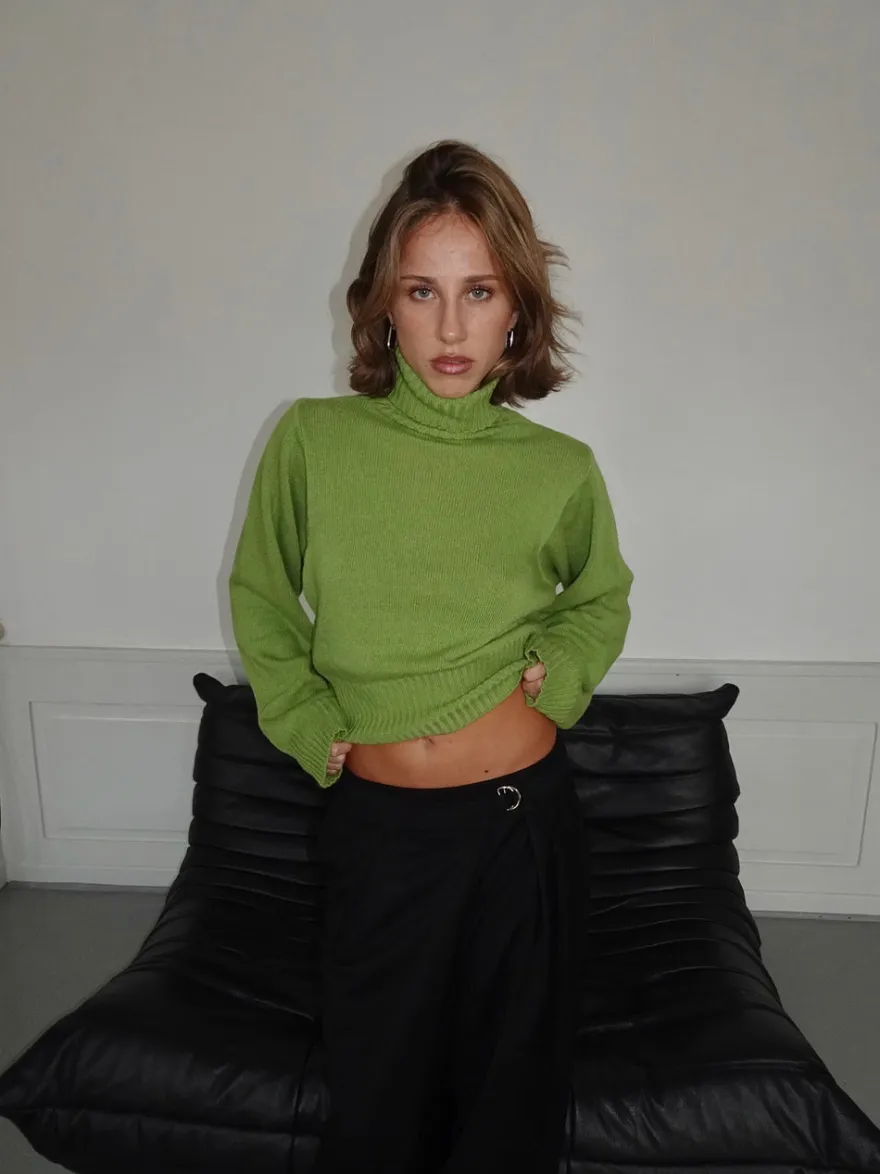 Design By Si Vivina turtleneck - Grøn New