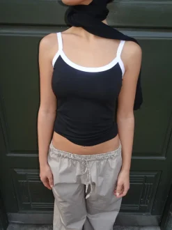 Design By Si Wren tanktop - Sort Discount
