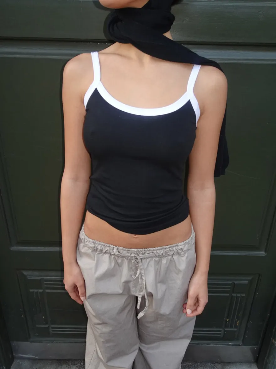 Design By Si Wren tanktop - Sort Discount