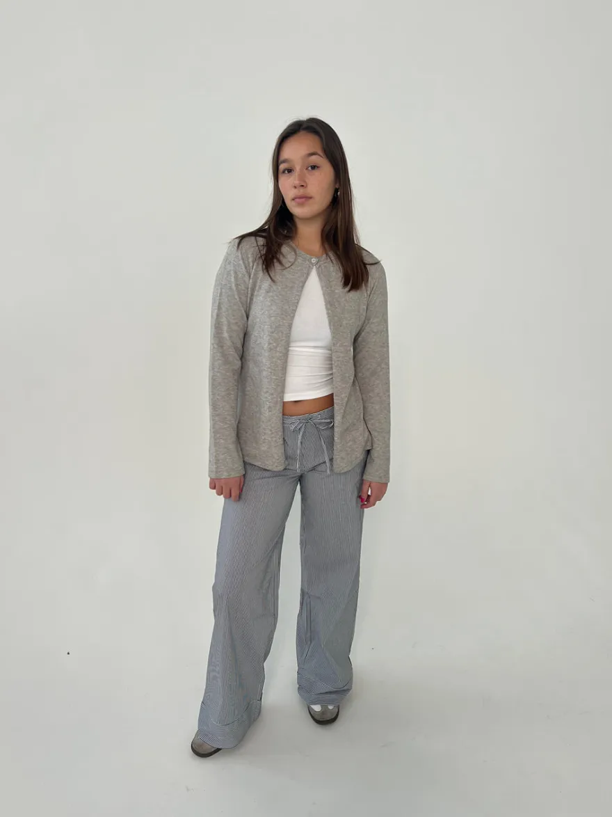 Design By Si Xenia cardigan - Grå Clearance