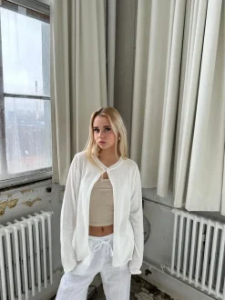 Design By Si Xenia cardigan - Off-white Discount