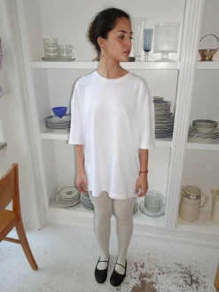 Design By Si Zinnia oversized t-shirt - Hvid New